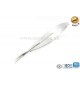 Stainless Steel Scissors, Micro Scissors Noyes Curved 11CM - AV194